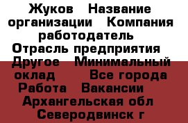 Жуков › Название организации ­ Компания-работодатель › Отрасль предприятия ­ Другое › Минимальный оклад ­ 1 - Все города Работа » Вакансии   . Архангельская обл.,Северодвинск г.